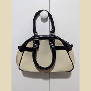 Vintage Off-White Top Handle Handbag